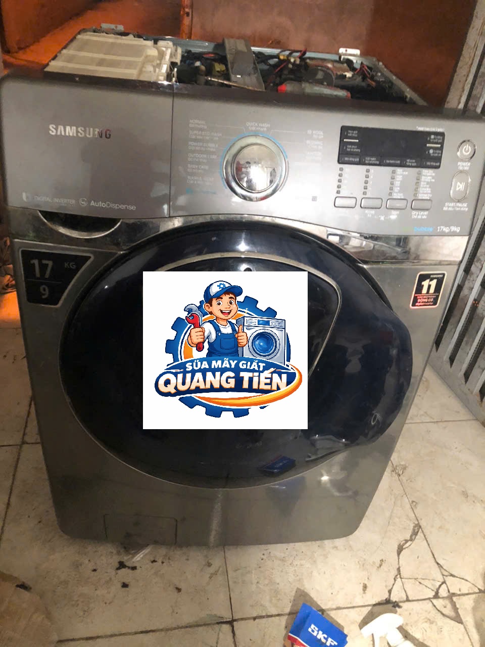 Sửa máy giặt tại nhà Dương Nội của suamaygiatquangtien